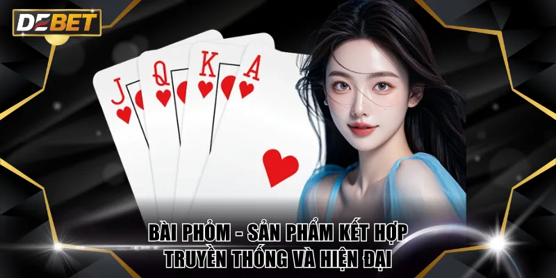 Bài Phỏm - Sản phẩm kết hợp truyền thống và hiện đại