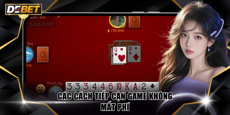 Các cách tiếp cận game không mất phí