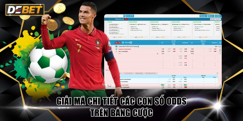 Giải mã chi tiết các con số odds trên bảng cược