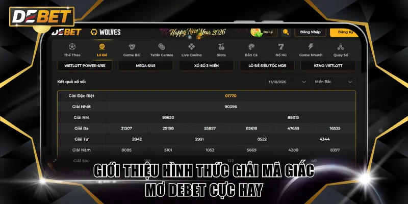 Giới thiệu hình thức giải mã giấc mơ DEBET cực hay