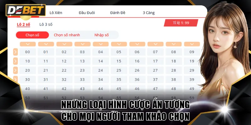 Những loại hình cược ấn tượng cho mọi người tham khảo chọn